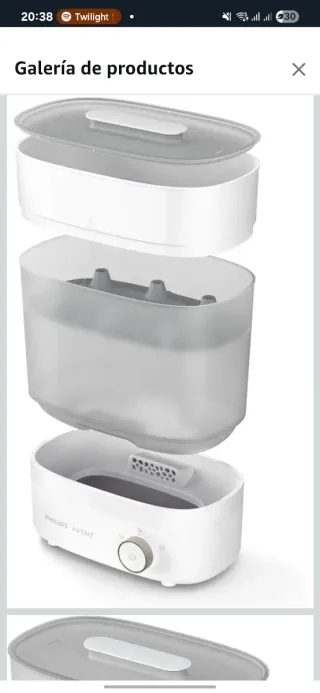 Esterilizador Eléctrico Philips Avent 3 en 1