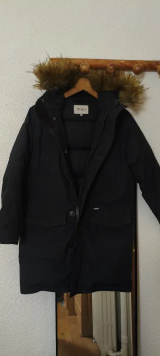 Parka Carhartt Yukon Negra mujer