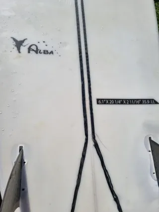 Tabla de surf Piratex 6'1 35.8L