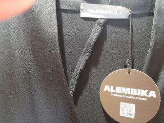 Vestido Alembika Negro y Dorado Talla Única