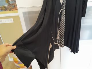 Vestido Alembika Negro y Dorado Talla Única