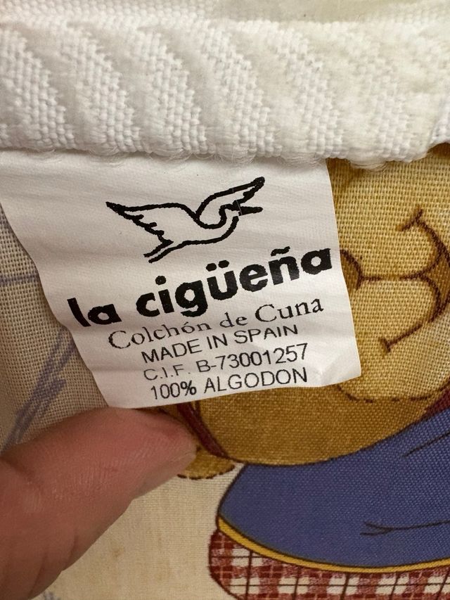 Colchón cuna ositos golf