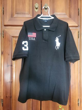 Polo Ralph Lauren Negro Talla XXL