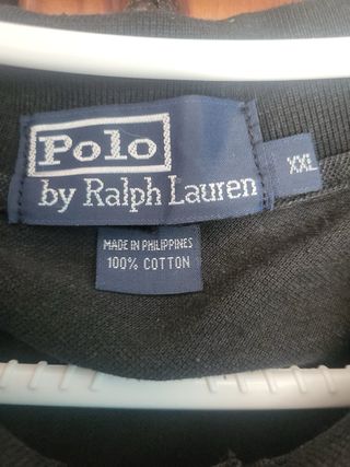 Polo Ralph Lauren Negro Talla XXL