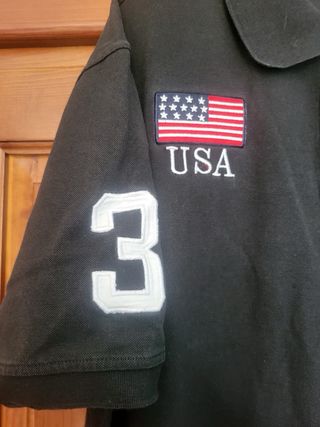 Polo Ralph Lauren Negro Talla XXL