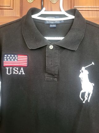 Polo Ralph Lauren Negro Talla XXL
