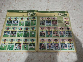 Álbum Cromos Liga 85/86