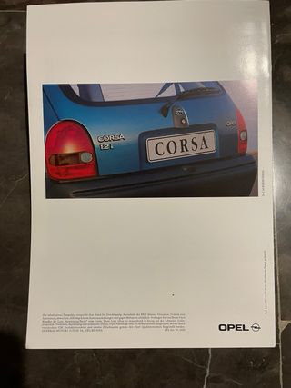 Catálogo Opel Corsa B