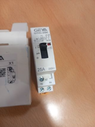 Contactor Modular GEYA GYHC-25M 25A