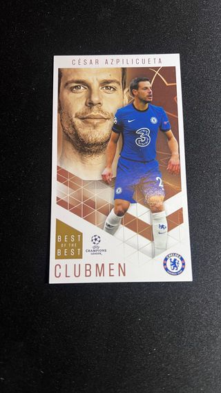 Cromo Topps Champions League Clubmen