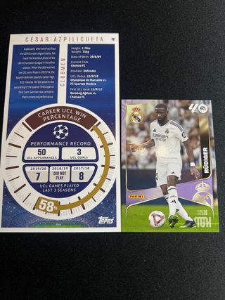 Cromo Topps Champions League Clubmen