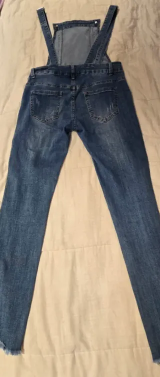 Pantalón Peto Vaquero Talla S Moderno.