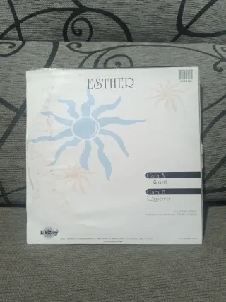 Vinilo Esther I Want (Quiero)