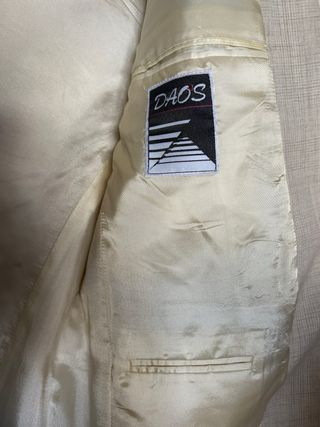 Americana beige caballero