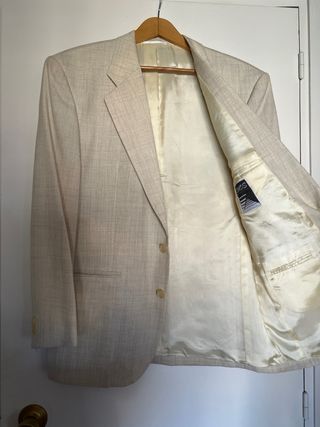 Americana beige caballero
