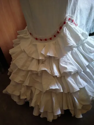 Conjunto Flamenca Gitana Sevillana Rociero T.40