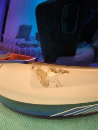 Casco Shoei con funda y 2 viseras. talla S/M