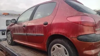 Peugeot 206, 1.4 gasolina para piezas 