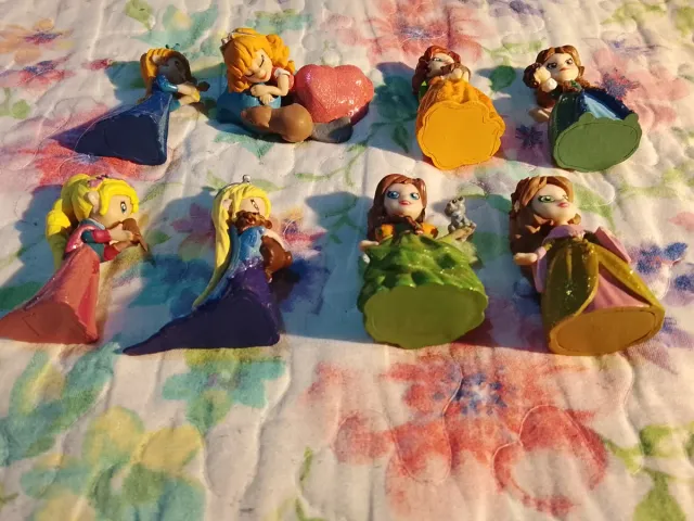 Lote 8 Figuras Magiki Hadas del Bosque
