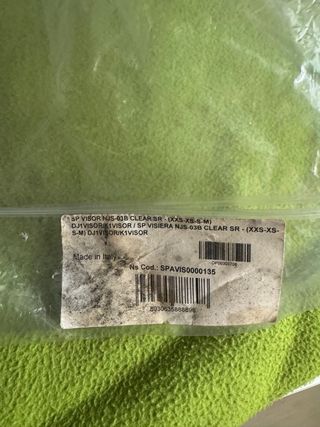 Visiera Grex NJS-03B Clear SR DJ1