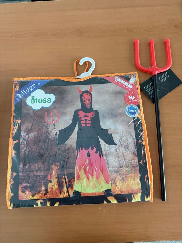 Disfraz Demonio Atosa 3-4 años