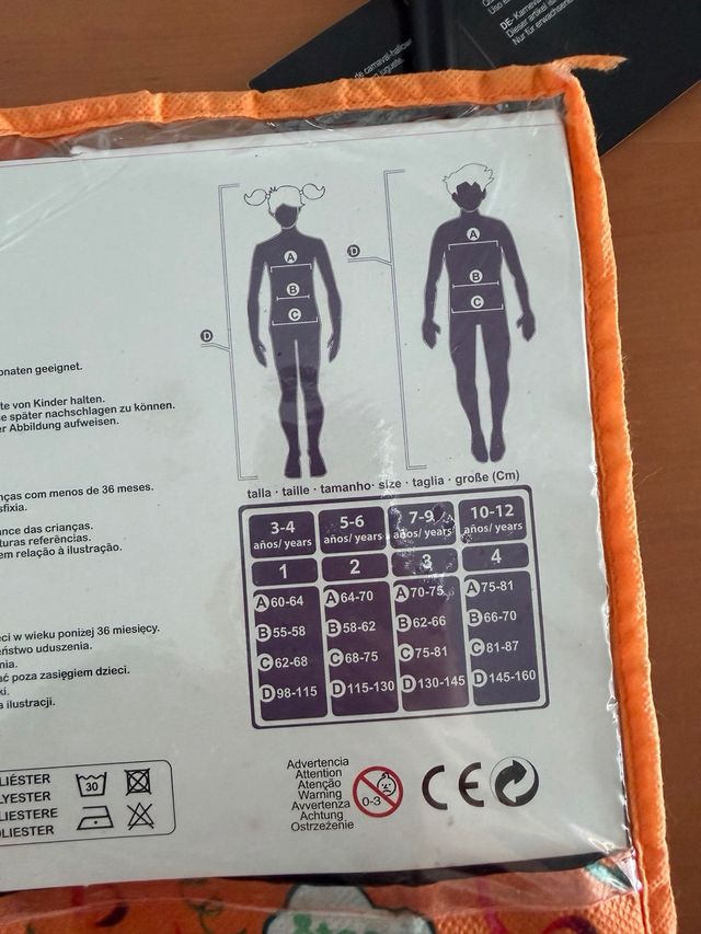 Disfraz Demonio Atosa 3-4 años