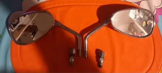 Espejos Retrovisores Moto Cromados