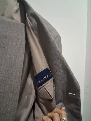 Traje de caballero Selinac gris
