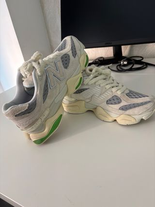 Zapatillas New Balance Beige y Verde
