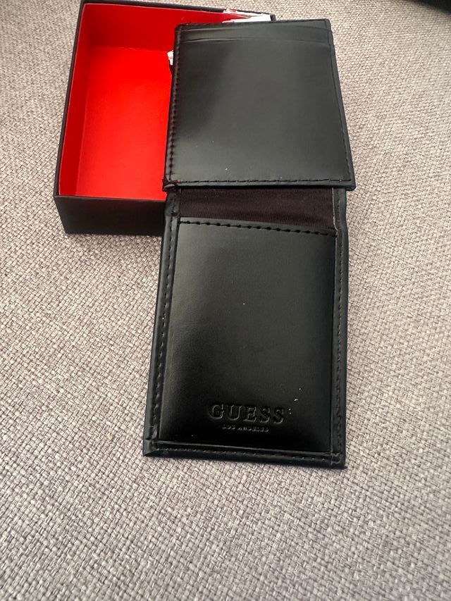 Cartera Guess Negra Hombre