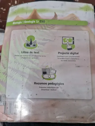 Libro de biología y geología 1 eso valencia