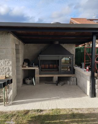 Barbacoa Horno Leña Exterior DLD-33