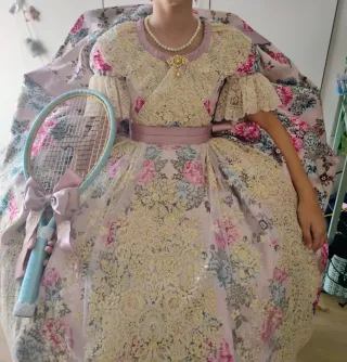 Traje de Fallera Niña S.XIX (10-11 años). 