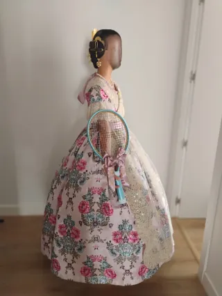 Traje de Fallera Niña S.XIX (10-11 años). 