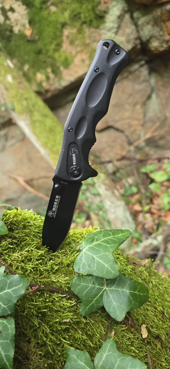 Cuchillo Táctico Böker Negro