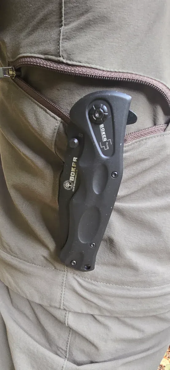 Cuchillo Táctico Böker Negro