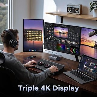 NUEVO Docking Station USB C 2 HDMI 4K 60Hz