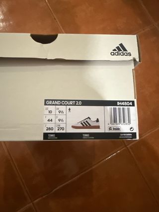 Adidas Grand Court 2.0 Tênis Tamanho 44