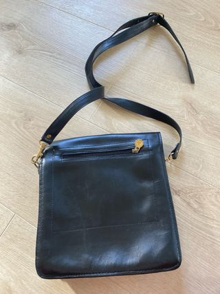 Bolso Loewe Piel Negro Vintage 90s