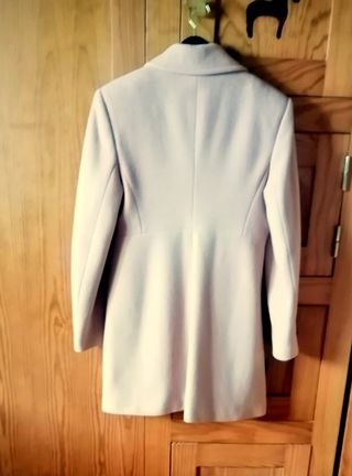 abrigo nuevo, 80 % lana, talla M/L