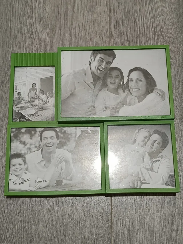 Marco de fotos múltiple - Verde