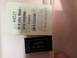 Abrigo Pura Lana Color Camel