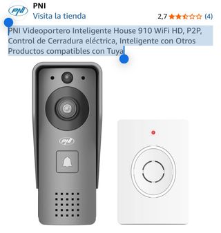 Videoportero Inteligente PNI House 910 WiFi HD
