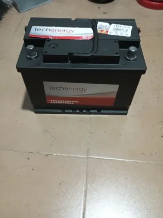 Batería coche TechEnergy 75Ah 
