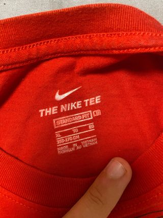 Camiseta Nike Roja