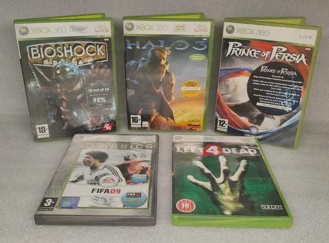 Pack 5 Juegos Xbox 360