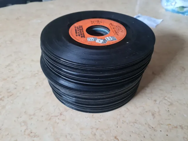 50 Vinili 45 Giri 7 Pollici  uso artistico