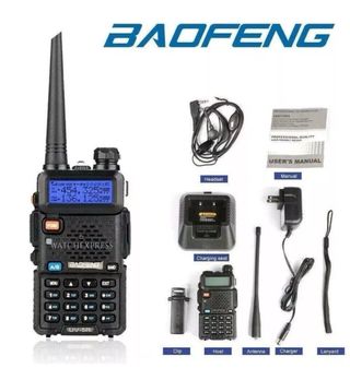 2x Ricetrasmittenti Baofeng UV-5R VHF/UHF