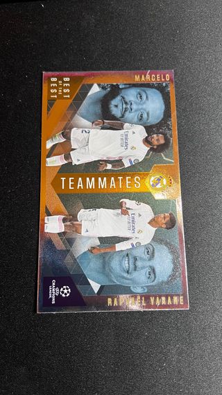 Cromo Topps Champions League Marcelo Varane