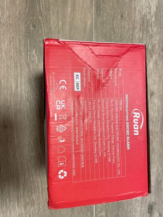 10 Detectores de Humo Ruan Fotoeléctricos